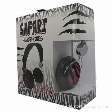 Cellphone Music Headphone with High-quality, 20-2kHz Frequency Range